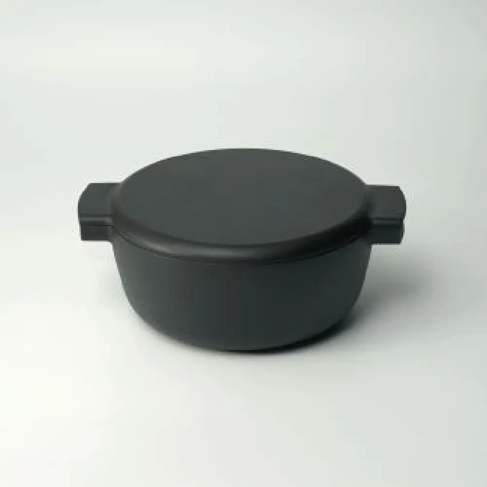 ovject鋳物ほうろう両手鍋深型 - Kanaete(カナエテ) - アイデアを