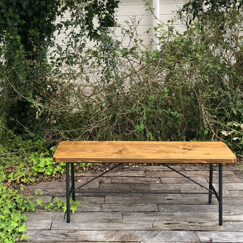 たな　国産ひのき　ベンチ T-BONE BENCH - Kanaete(カナエテ) - アイデアをカタチにする