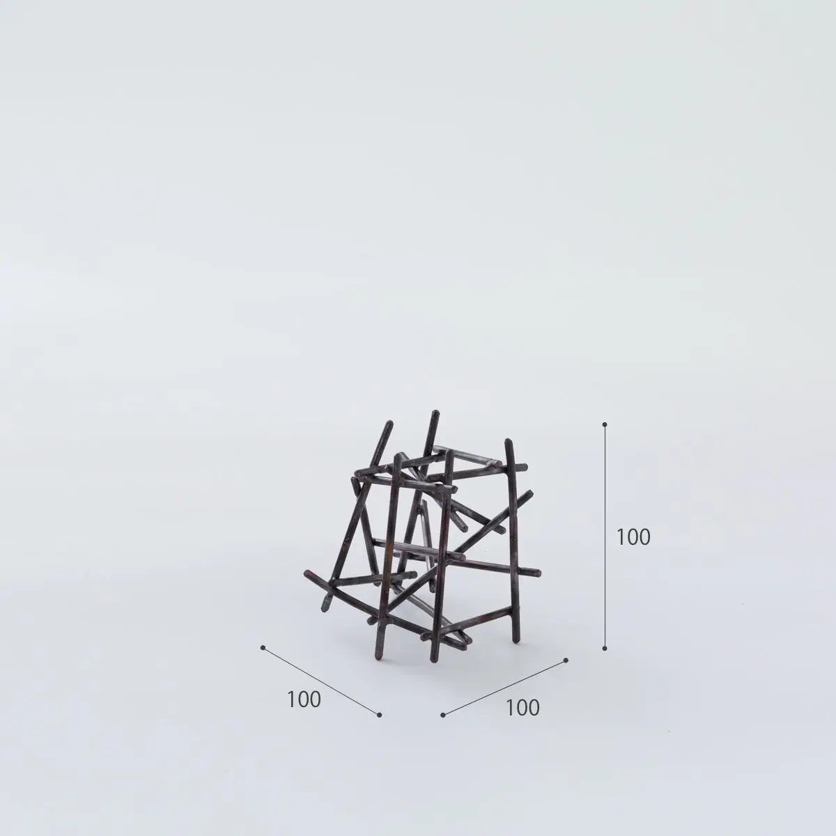 銅の花留め - Kanaete(カナエテ) - アイデアをカタチにするものづくり
