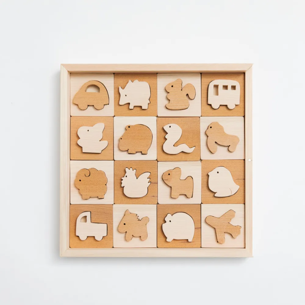 木製パズル 国産ひのき 国産けやき - Kanaete(カナエテ) - アイデアを