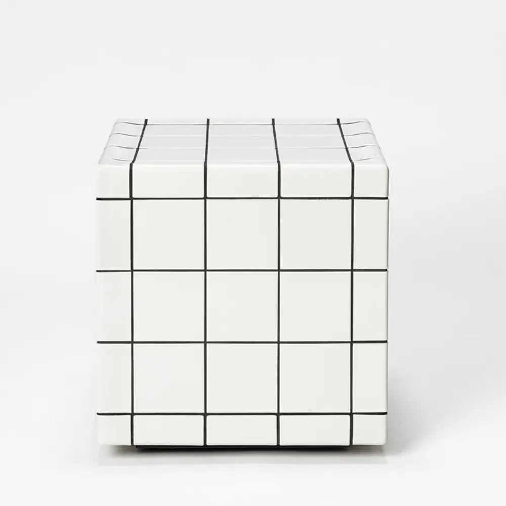 GRID TILE SIDE TABLE - Kanaete(カナエテ) - アイデアをカタチ