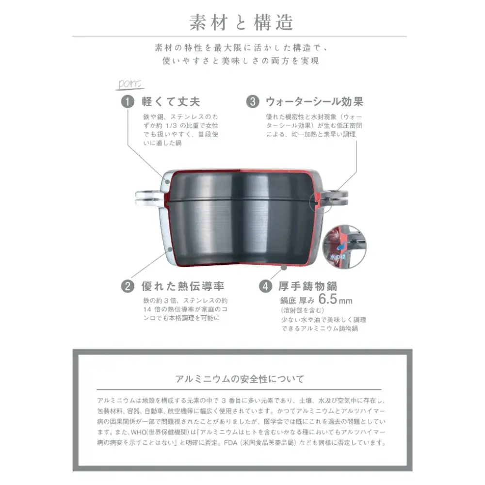 HAL片手無水鍋 - Kanaete(カナエテ) - アイデアをカタチにする