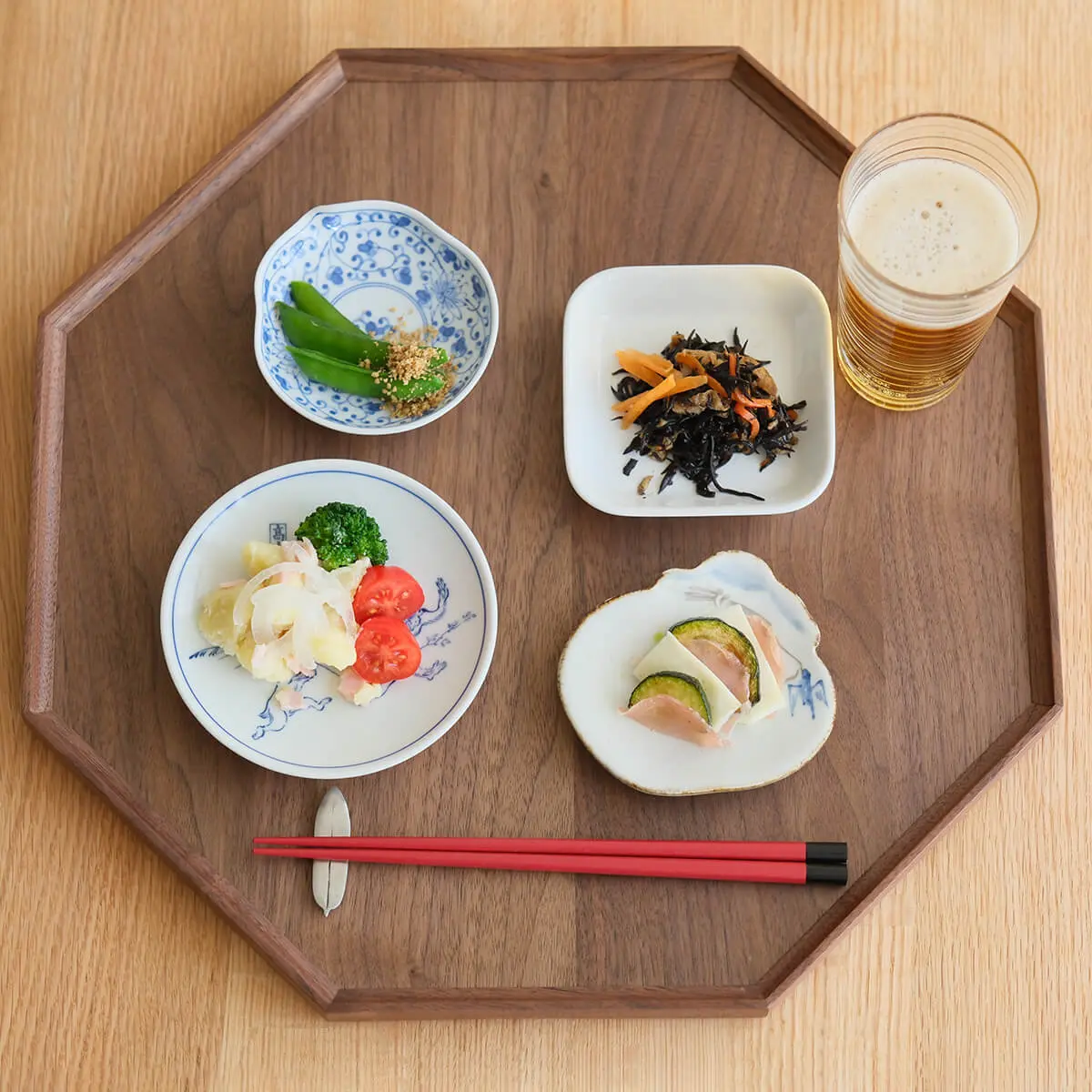 Octa Tray 八角トレイ - Kanaete(カナエテ) - アイデアをカタチにする