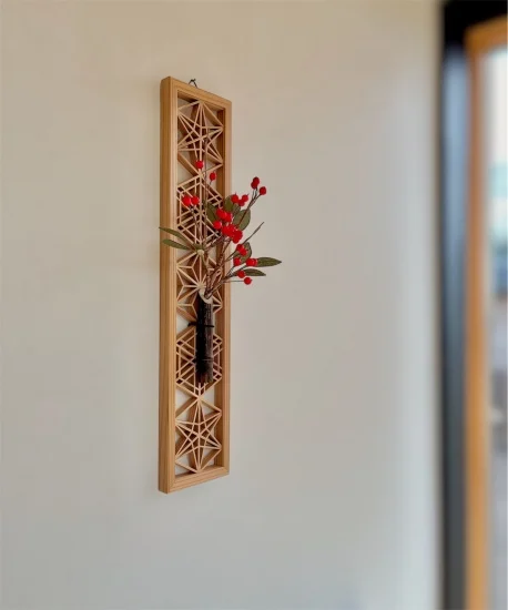 秋田杉組子一輪挿し - Kanaete(カナエテ) - アイデアをカタチにする