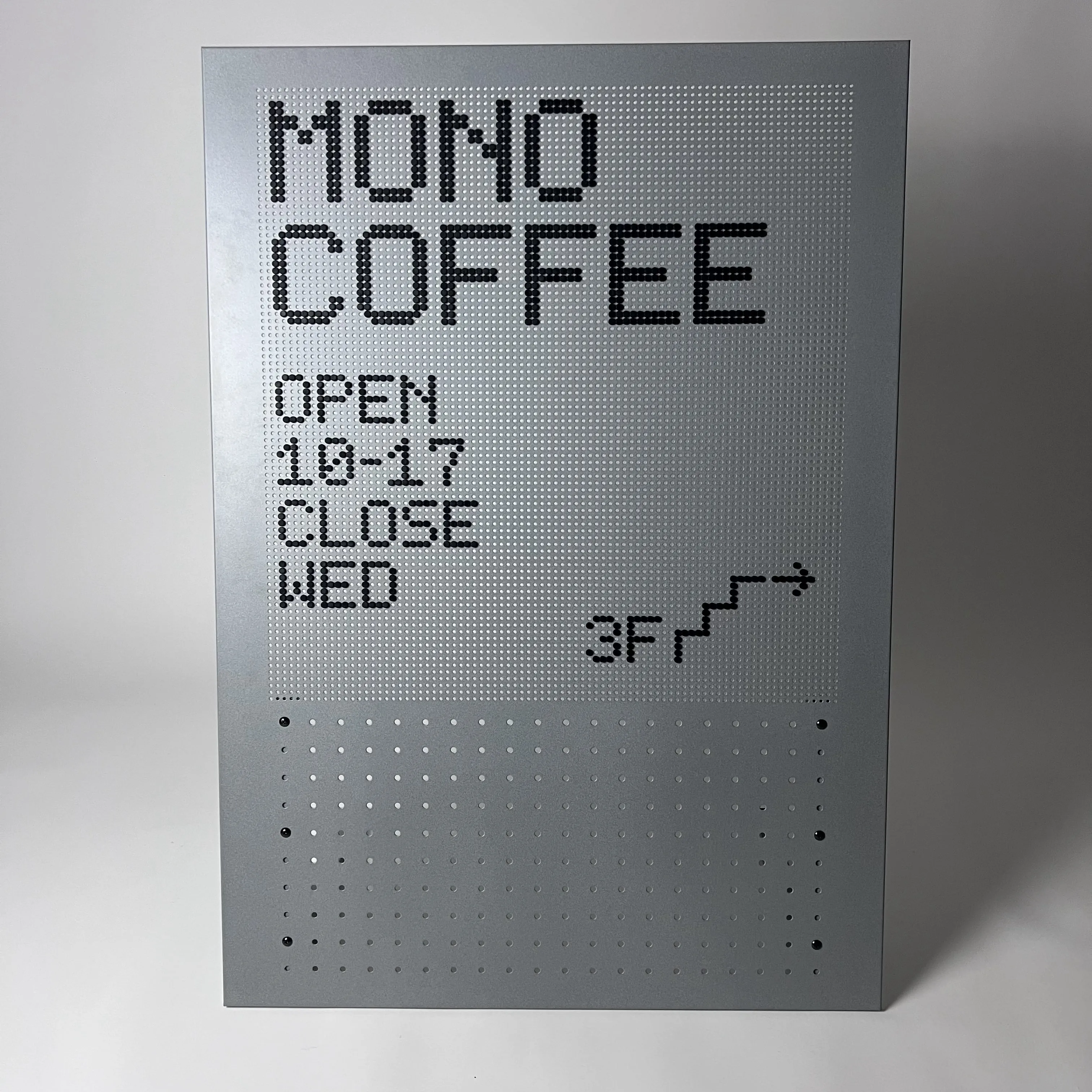 DOT MATRIX SIGN BOARD STAND SET - Kanaete(カナエテ) - アイデアを