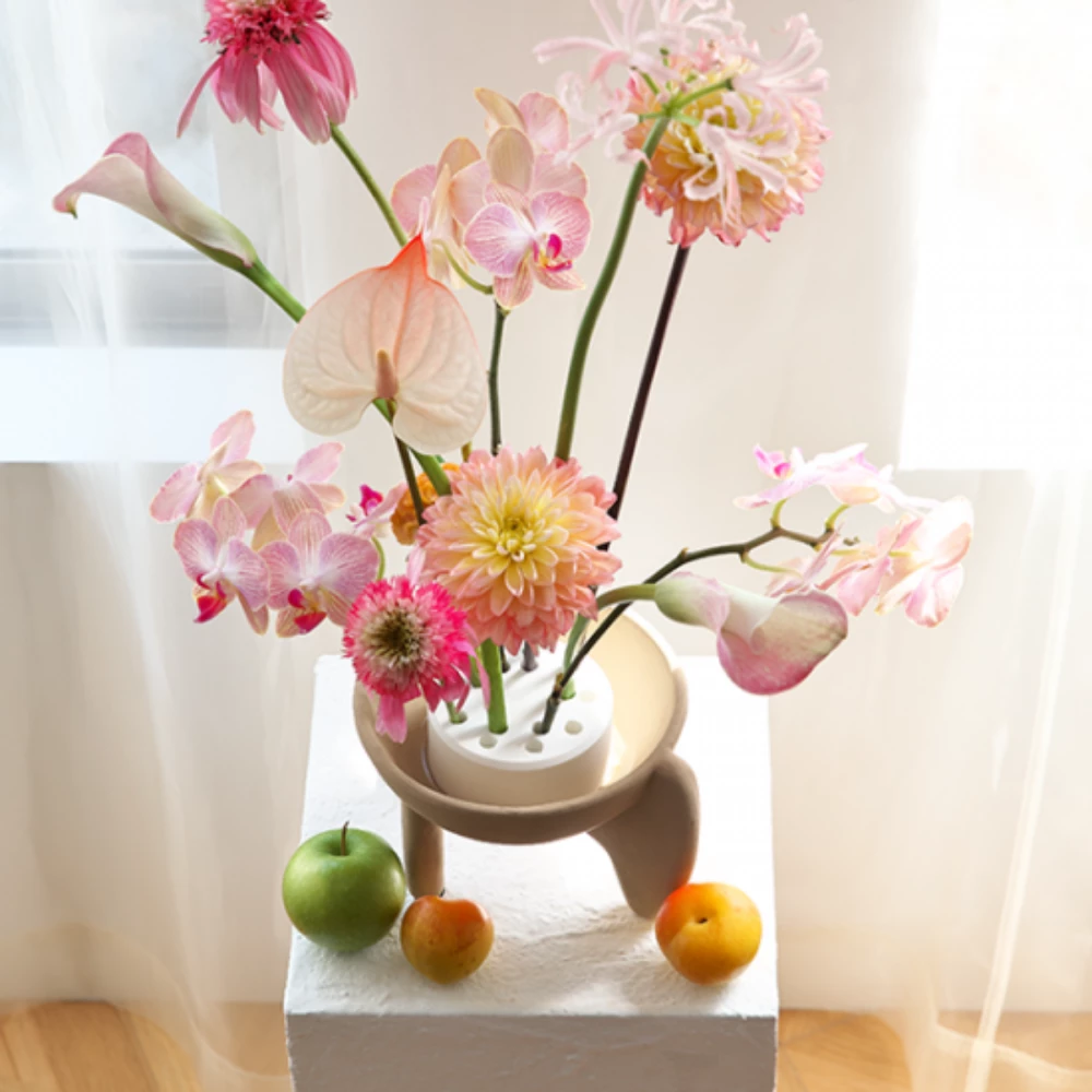 セラミックフラワーホルダー Mini - Kanaete(カナエテ) - アイデアを