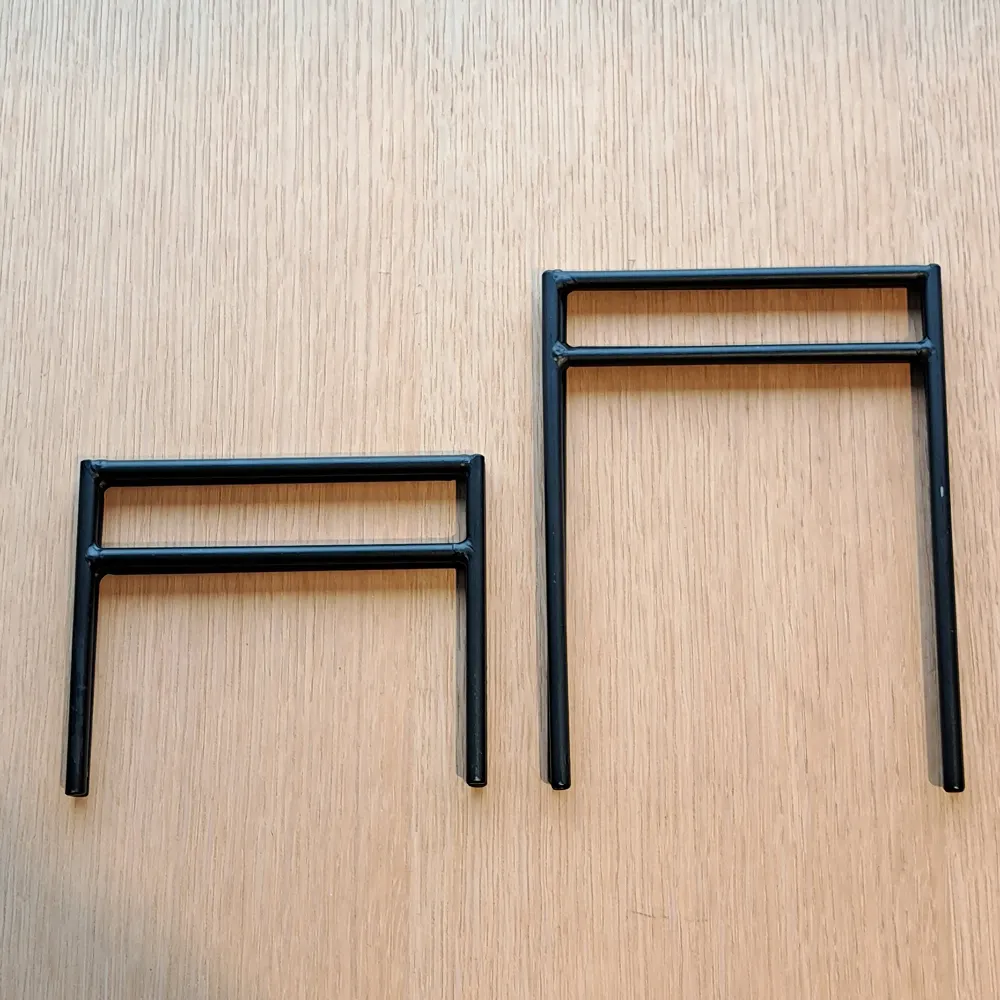 ちゃみ1990年黒アイアンシェルフガーデンシェルフ横幅27㎝ MULTI STAND（LOW） - Kanaete(カナエテ) - アイデアをカタチにする