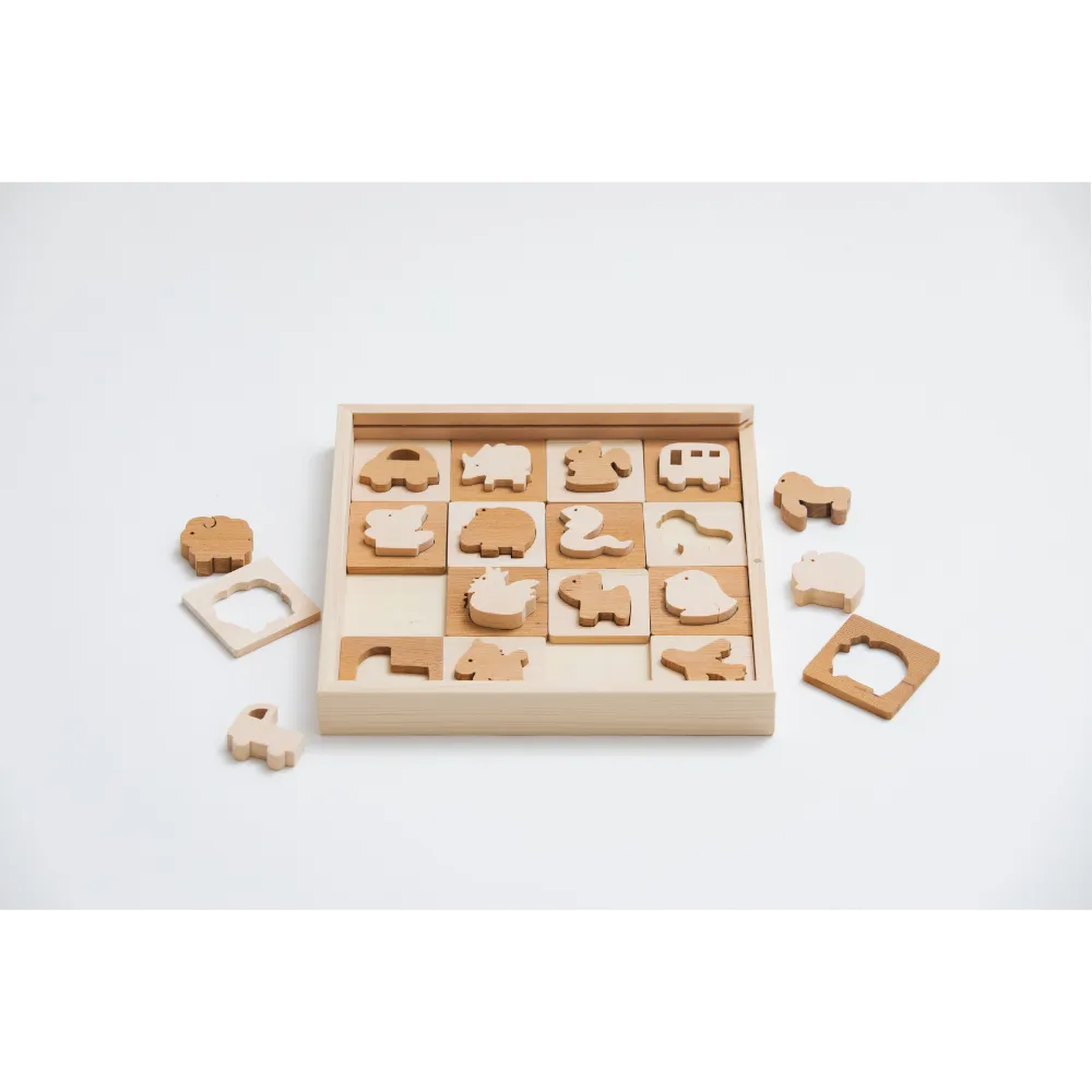 木製パズル 国産ひのき 国産けやき - Kanaete(カナエテ) - アイデアを