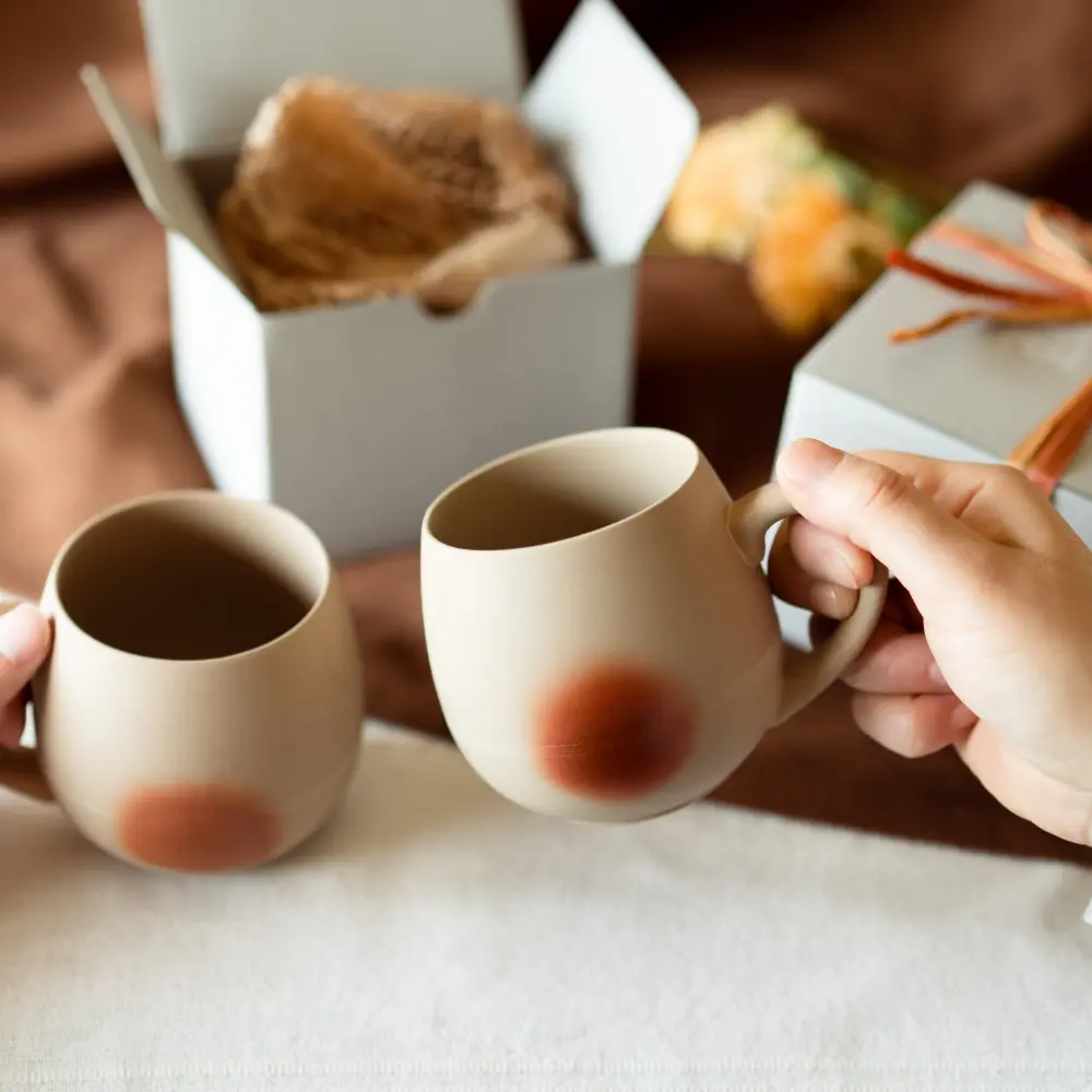 再生備前シリーズ マグカップ lantern orange - Kanaete(カナエテ