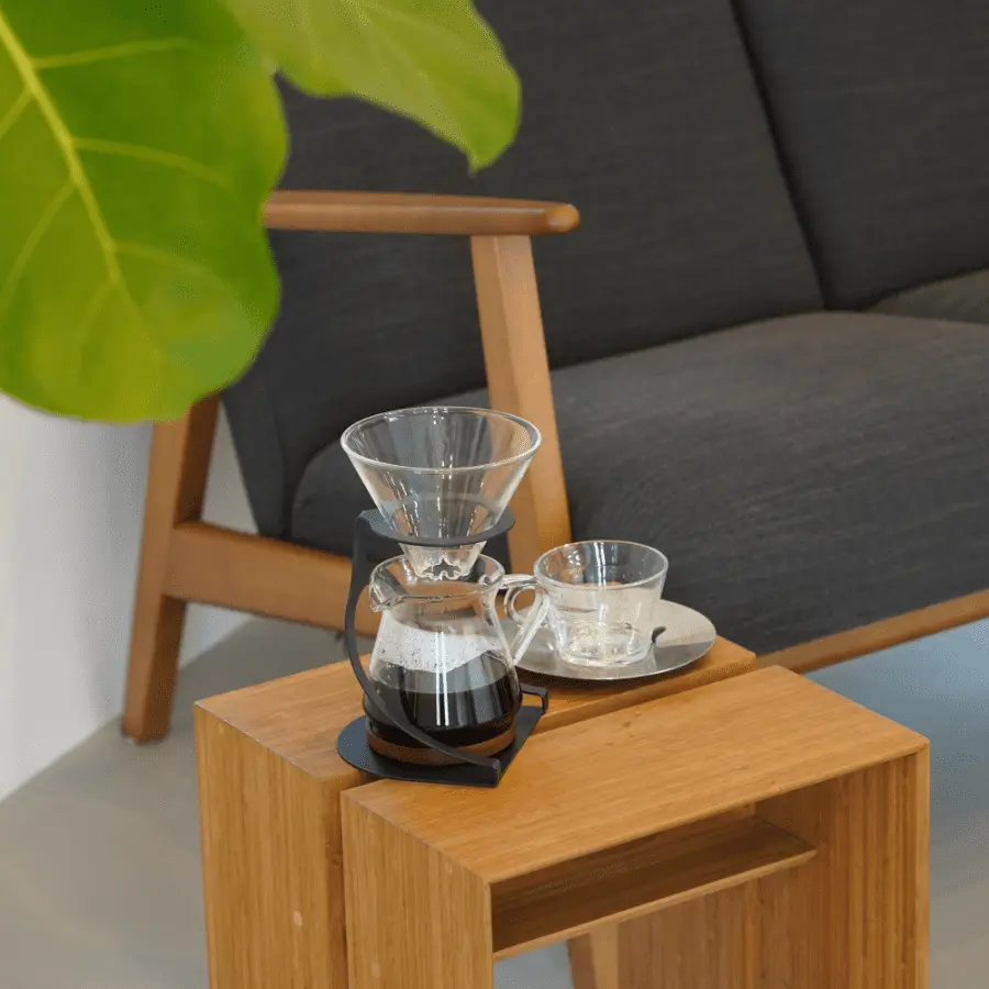 MISERUコーヒードリッパースタンドのみ（ブラック） - Kanaete