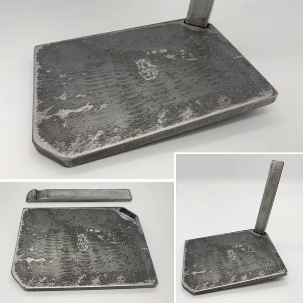 MAJIN 極厚　鉄板10mm ソロ用取っ手付き 肉専用 超極厚鉄板MAJIN 取手付10mm - Kanaete(カナエテ