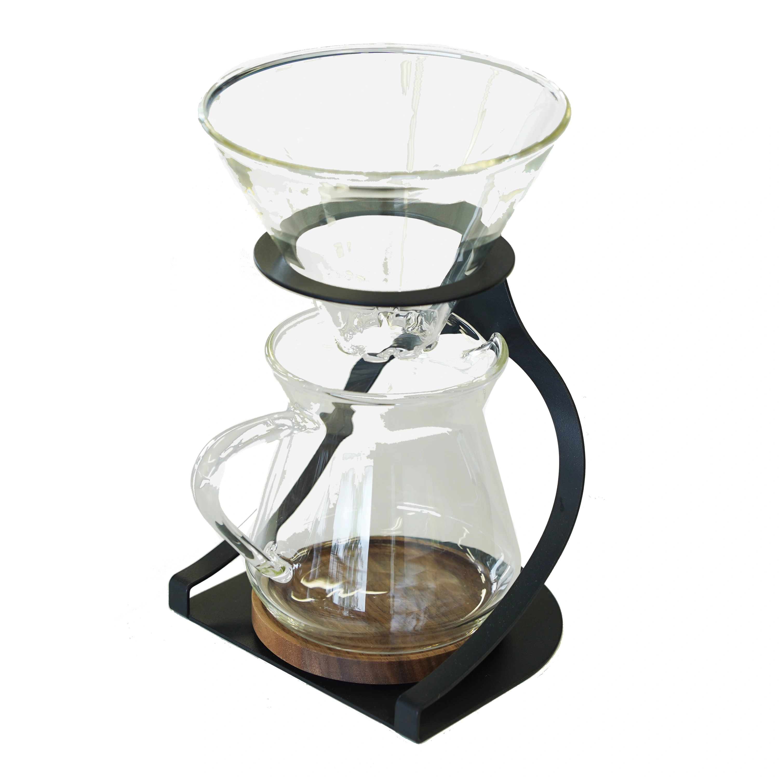 MISERUコーヒードリッパーSET（ブラック） - Kanaete(カナエテ