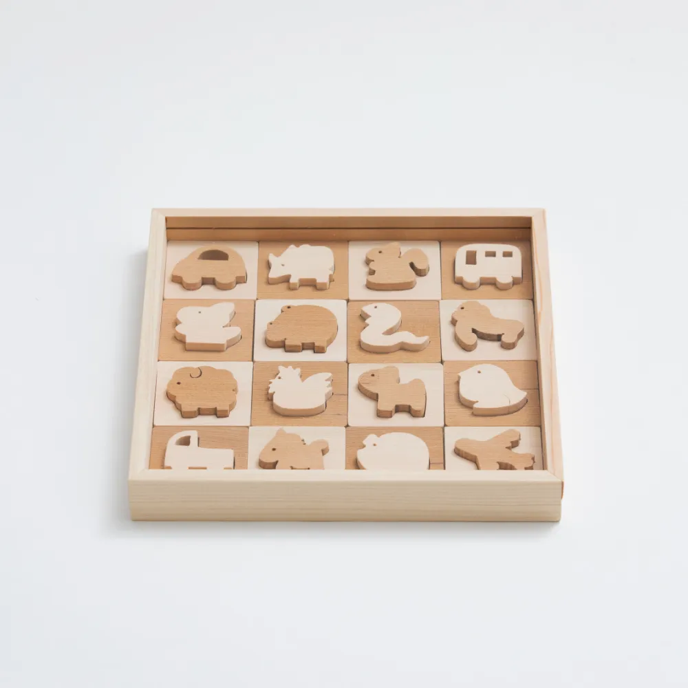 パズル アイビー 木製 廃盤 レア 木製パズル 国産ひのき 国産けやき - Kanaete(カナエテ