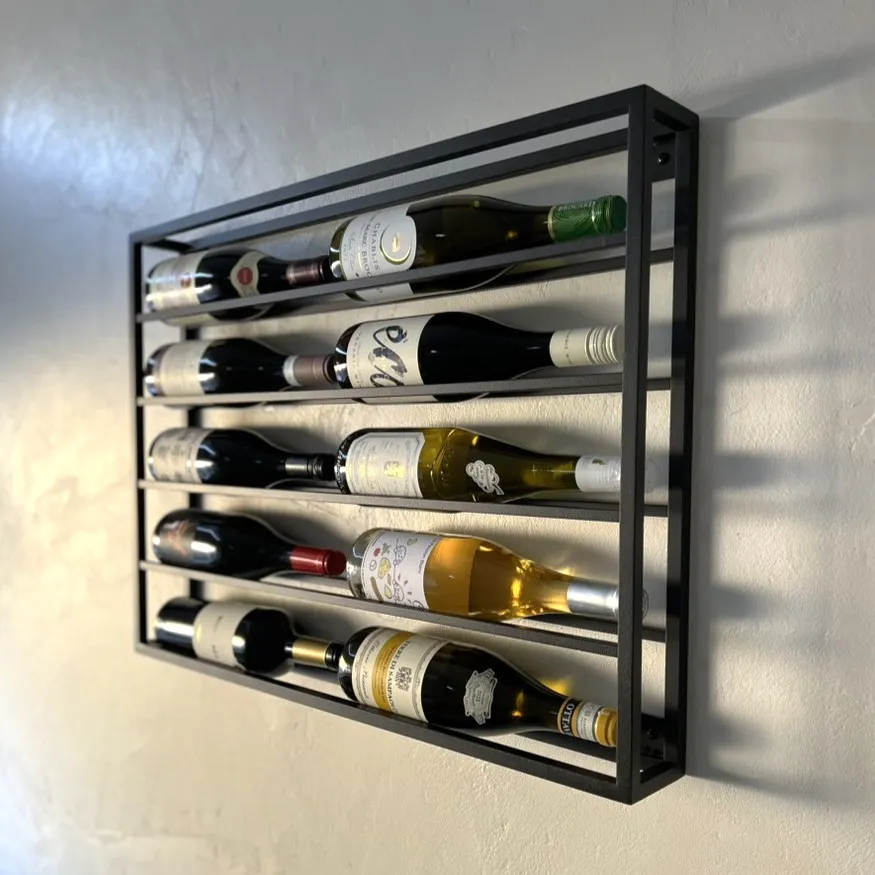 壁掛けワインラック【Nonde】 - Kanaete(カナエテ) - アイデアをカタチ