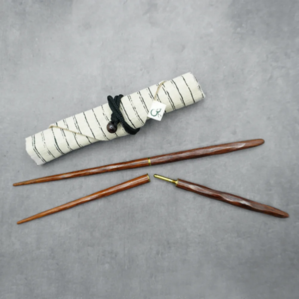 携帯用けずり箸セット「八四郎・柚子」箸袋付き - Kanaete(カナエテ