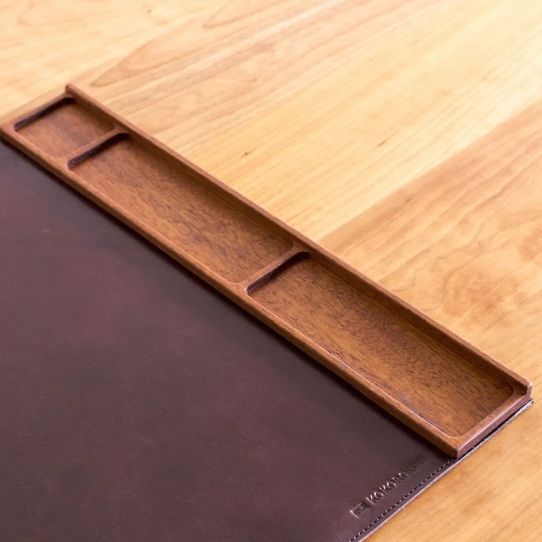 RYOCHI DESK MAT ワインレッド 右利き用 - Kanaete(カナエテ