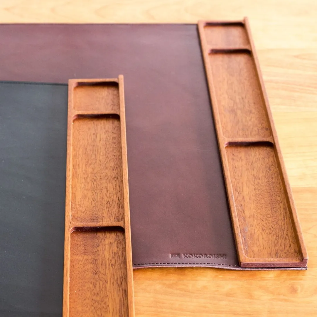 RYOCHI DESK MAT ワインレッド 右利き用 - Kanaete(カナエテ