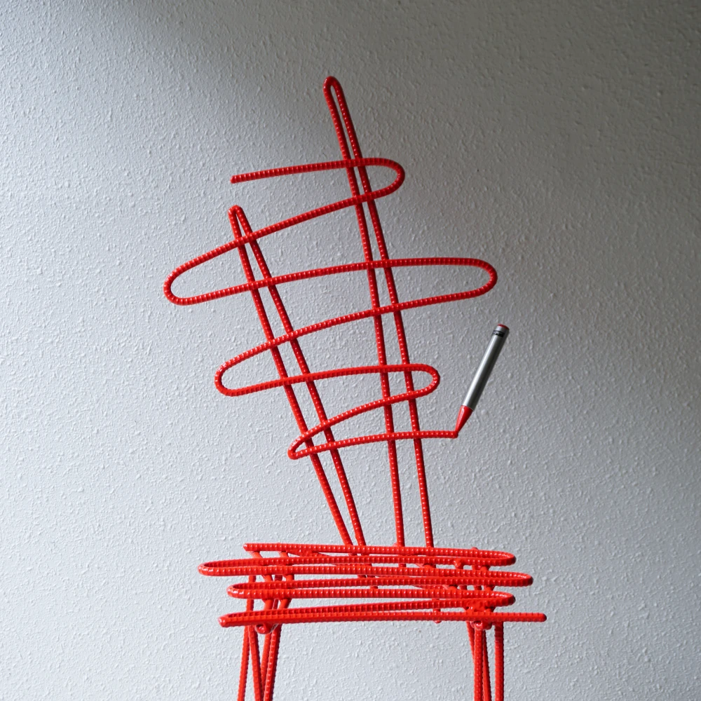 Rakugaki Chair - wavy - Kanaete(カナエテ) - アイデアをカタチにする