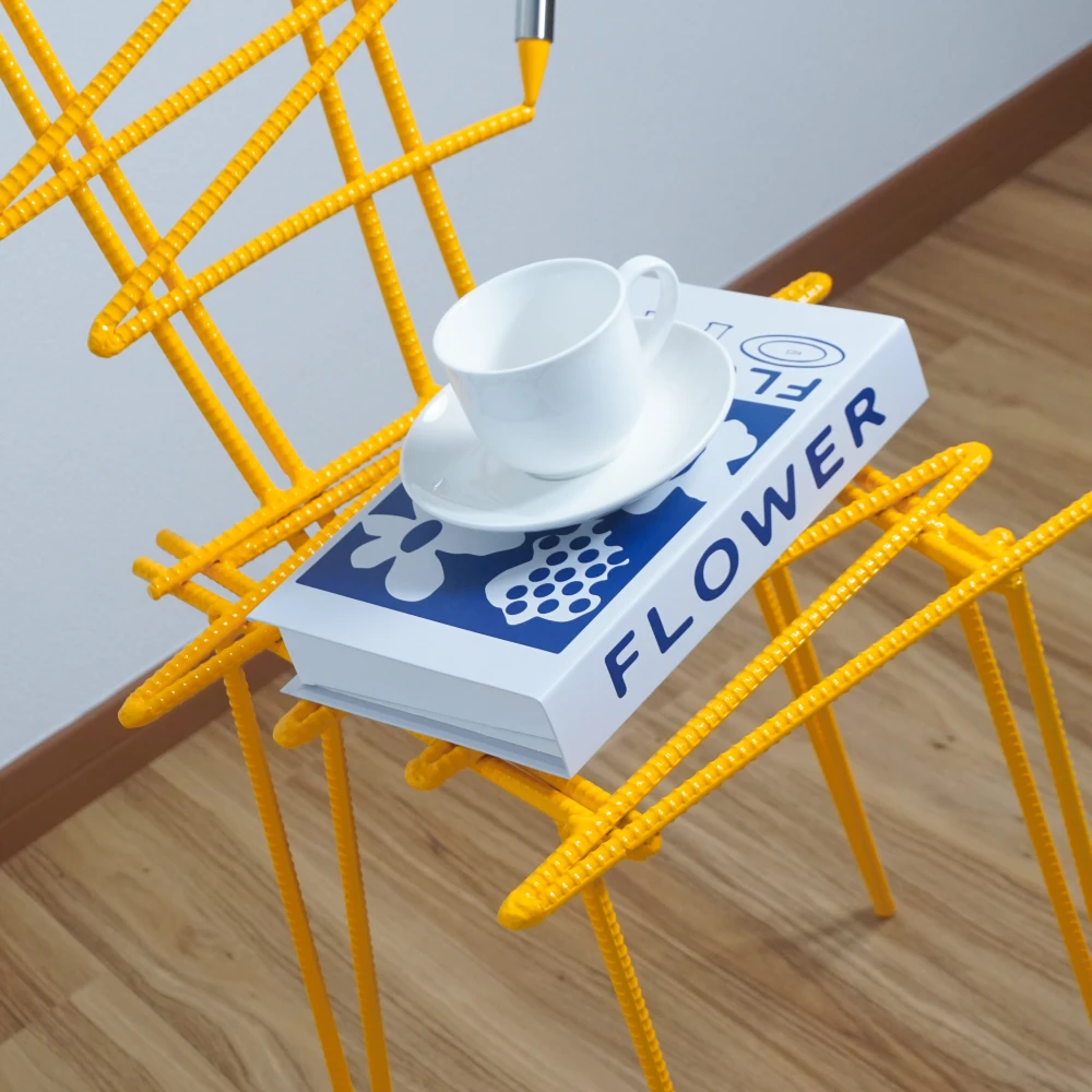 Rakugaki Chair - zigzag - Kanaete(カナエテ) - アイデアをカタチに