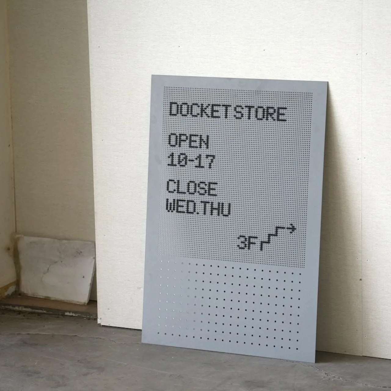 DOT MATRIX SIGN BOARD STAND SET - Kanaete(カナエテ) - アイデアを