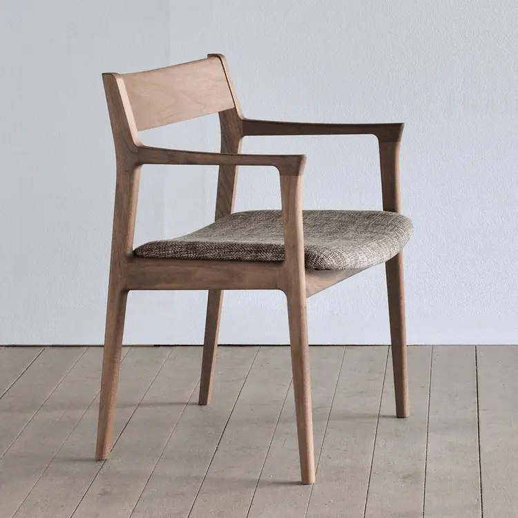 Hannah アームチェア Lifestorey Hannah Solid Wood Cane Back Accent Chair Black