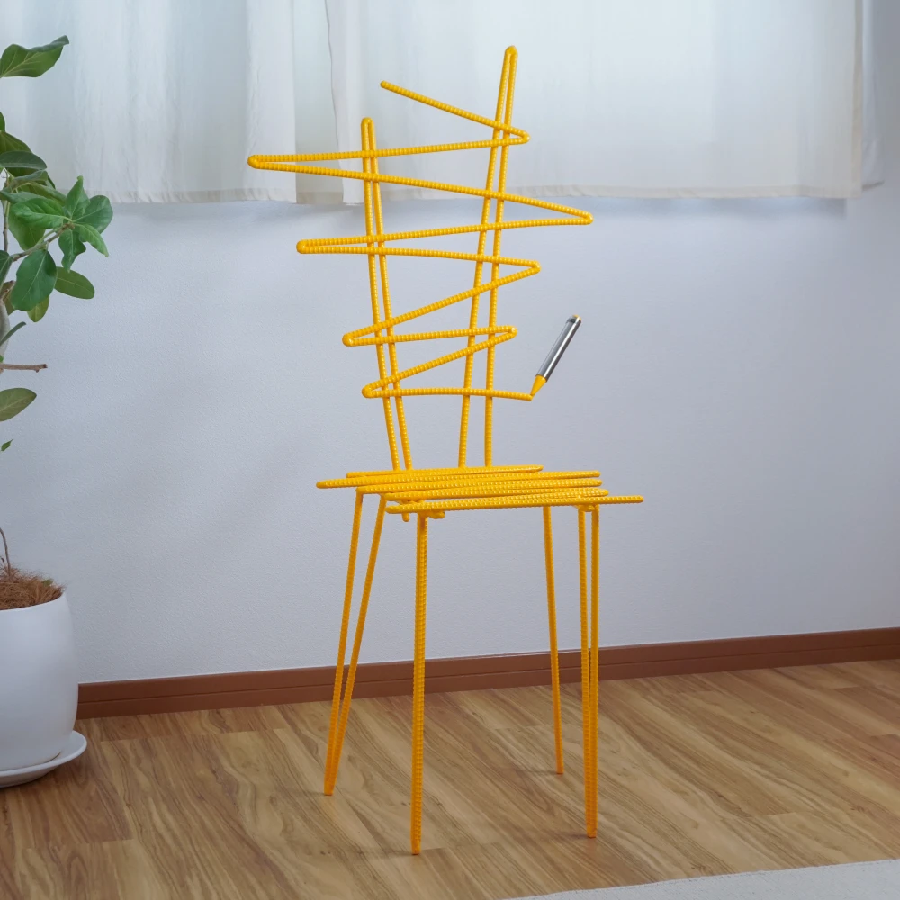 Rakugaki Chair - zigzag - Kanaete(カナエテ) - アイデアをカタチに