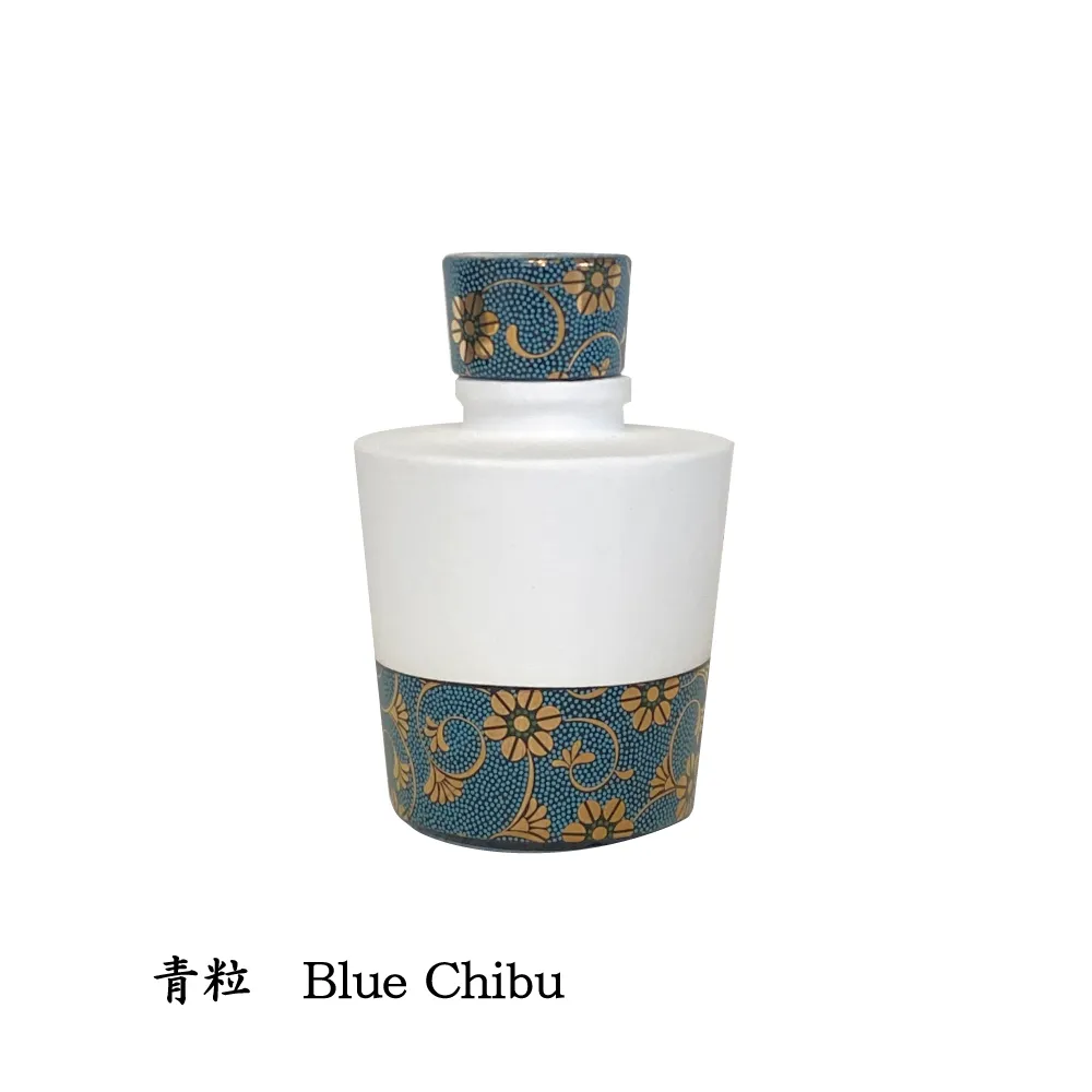 Qpor 九谷焼アロマディフューザー（Lサイズ）粒柄 クラシック 加賀の