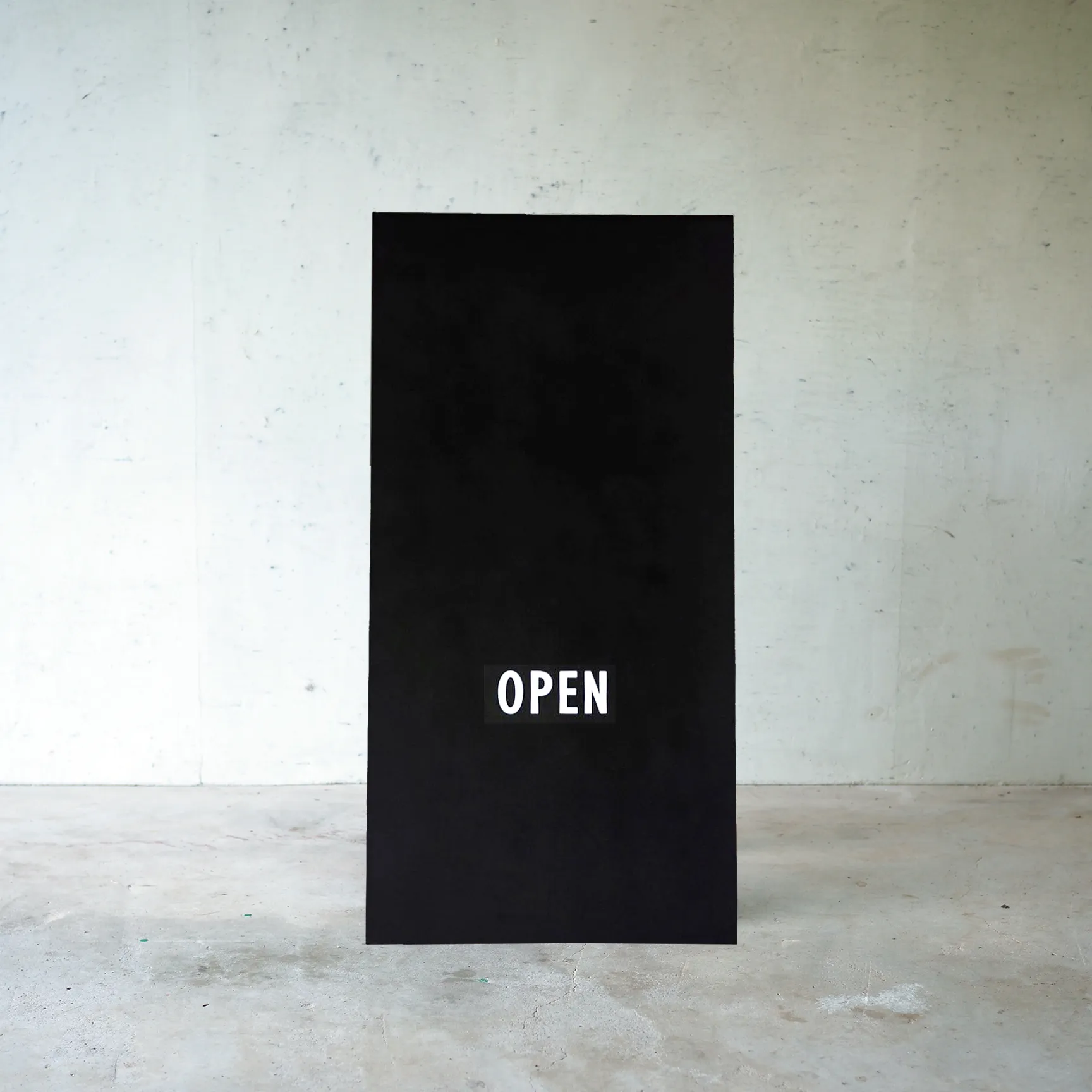アイアン看板　黒板　錆止め加工　オーダー品 アイアン の A型 店舗看板 30x60cm - Kanaete(カナエテ) - アイデアを