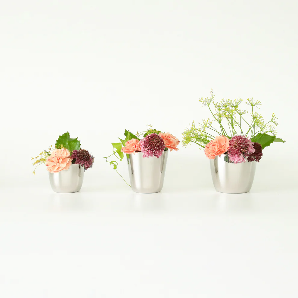 Planter cover Mirror finish SET - Kanaete(カナエテ) - アイデアを 