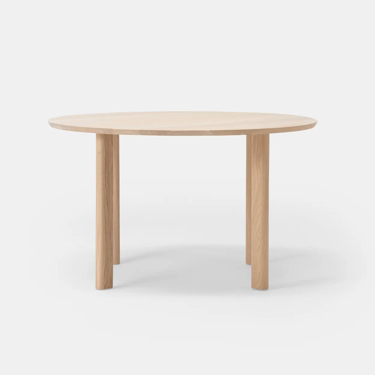 無垢材のラウンドテーブル【ハンドメイド家具】 Round Table - Kanaete(カナエテ) - アイデアをカタチにする