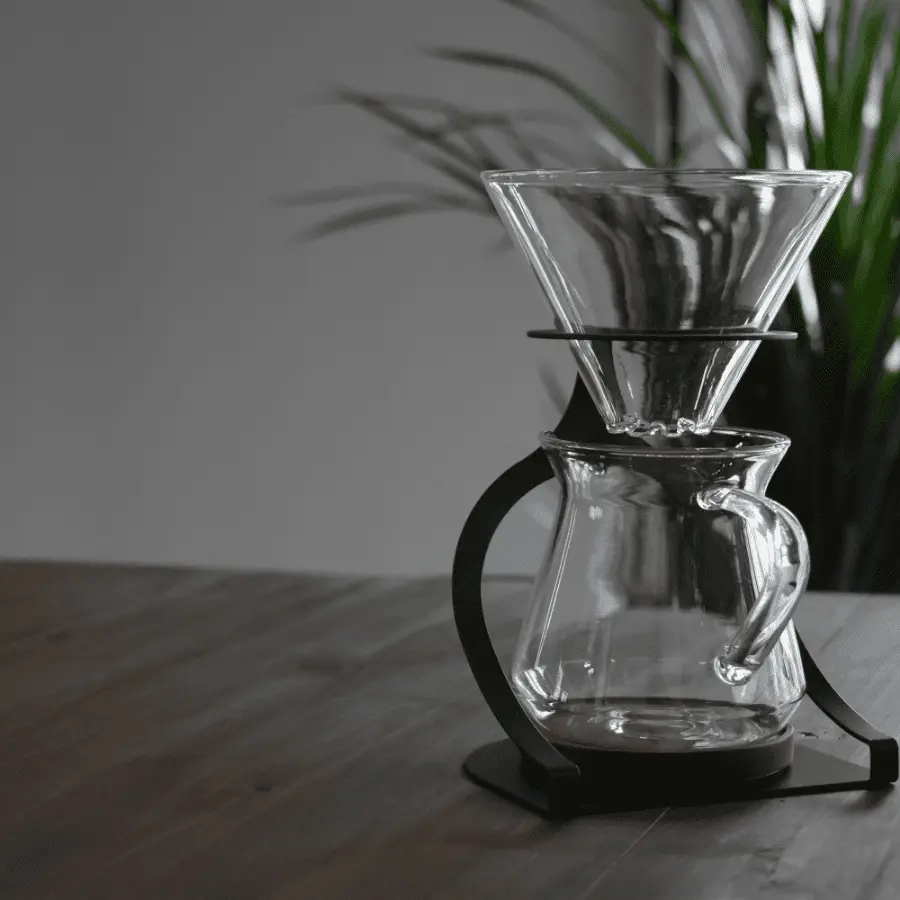 MISERUコーヒードリッパースタンドのみ（ブラック） - Kanaete