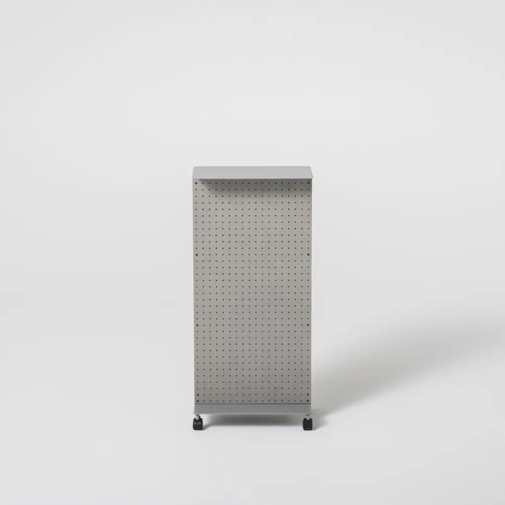 TENT WALL FOR ONE GRAY/グレー 有孔ボード付サイドテーブル WALL FOR