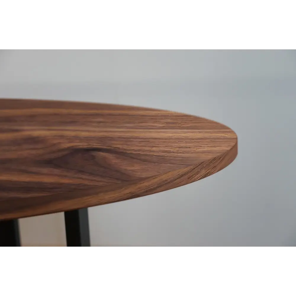 ダイニングテーブル 2人掛け トの字脚（楕円天板） - Kanaete(カナエテ