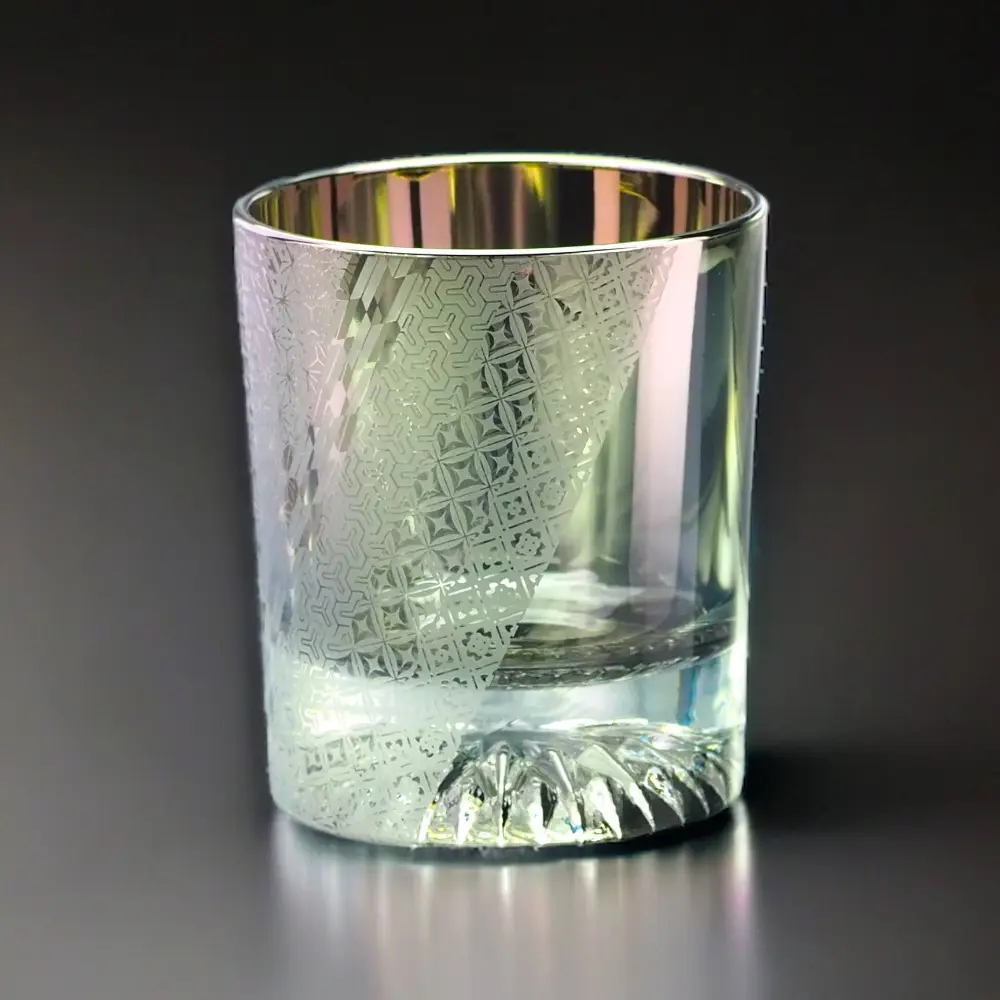 月翔／ロックグラス／210ml／日本伝統文様 - Kanaete(カナエテ