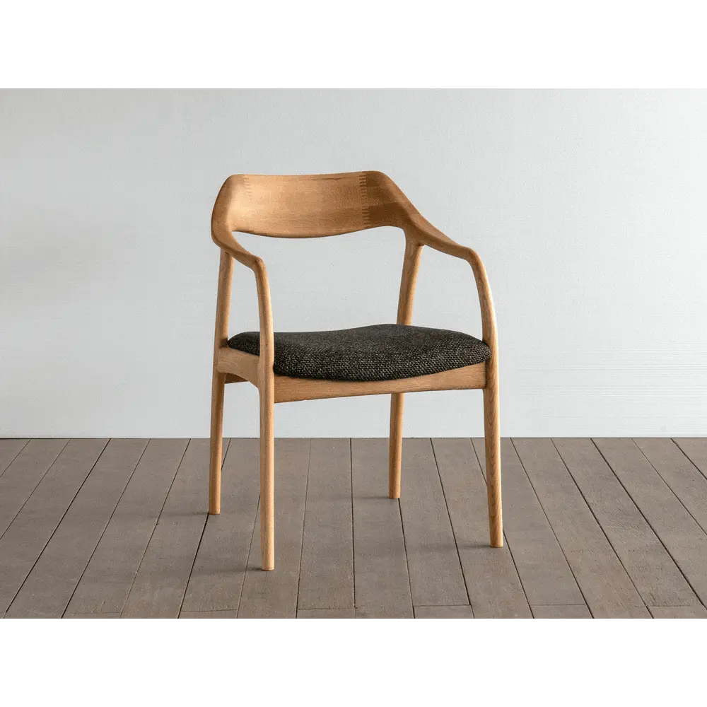 プレーン s セミアームチェア - Kanaete(カナエテ) - アイデアをカタチ