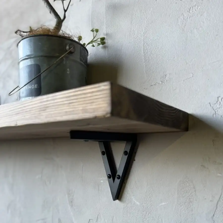 棚受ブラケットセット（棚板1枚＋ブラケット2ケ） - Kanaete(カナエテ