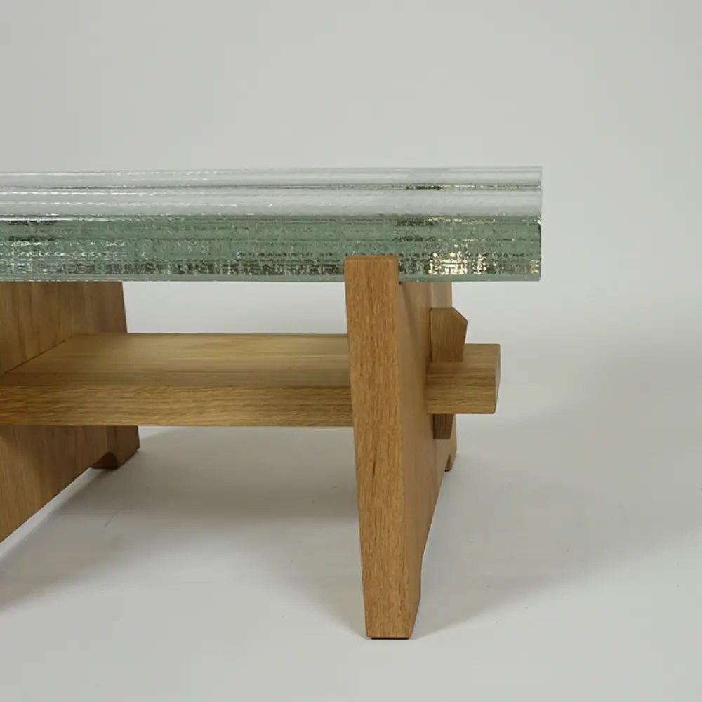 SOLID GLASS LOW TABLE W.600 - Kanaete(カナエテ) - アイデアを
