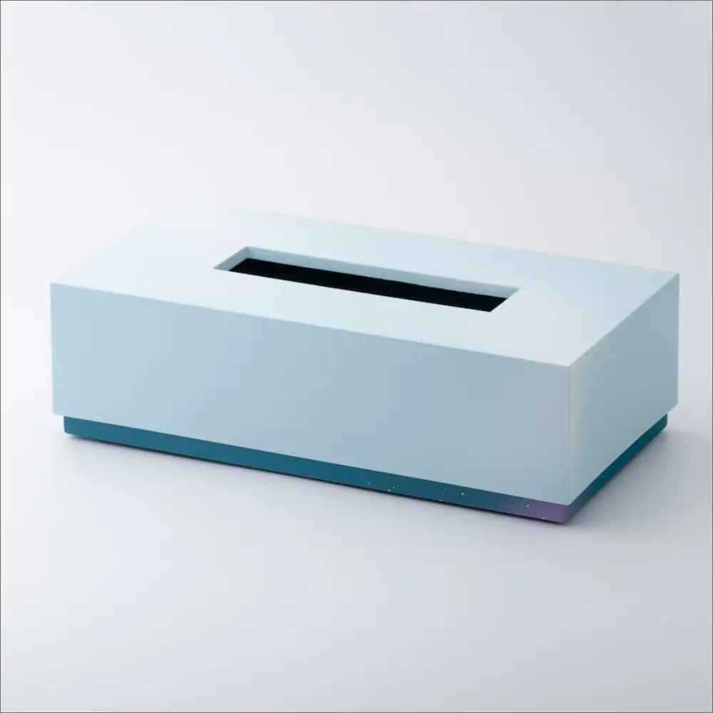 ★ 井上らんたい漆器 テイシュケース　ティッシュボックス 忘れな盆（書類入れ） | 【公式】井上らんたい漆器