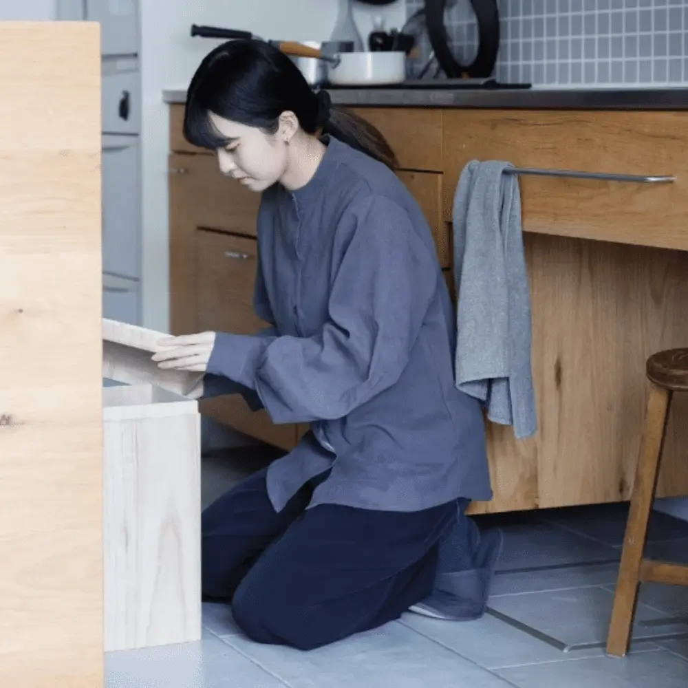 RICE STOCKER 国産桐 米びつ【蜜蝋】 10kg - Kanaete(カナエテ