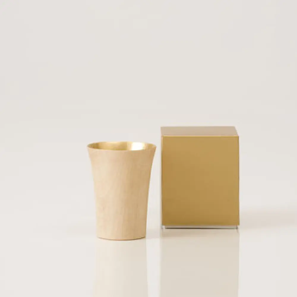 酒器盃、金箔装飾 木箱付き 130-1328_01.jpg